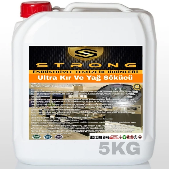 STRONG KİR VE YAĞ ÇÖZÜCÜ ULTRA 5KG
