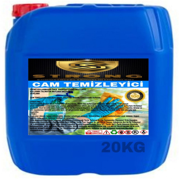 STRONG CAM TEMİZLEYİCİ 20KG
