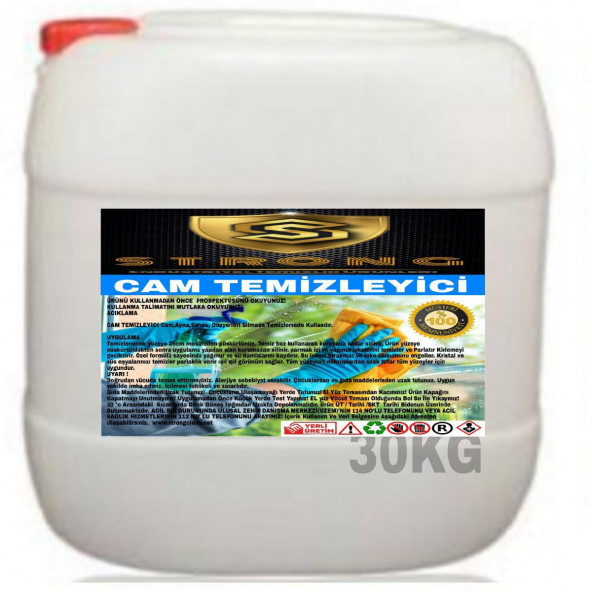 STRONG CAM TEMİZLEYİCİ 30KG