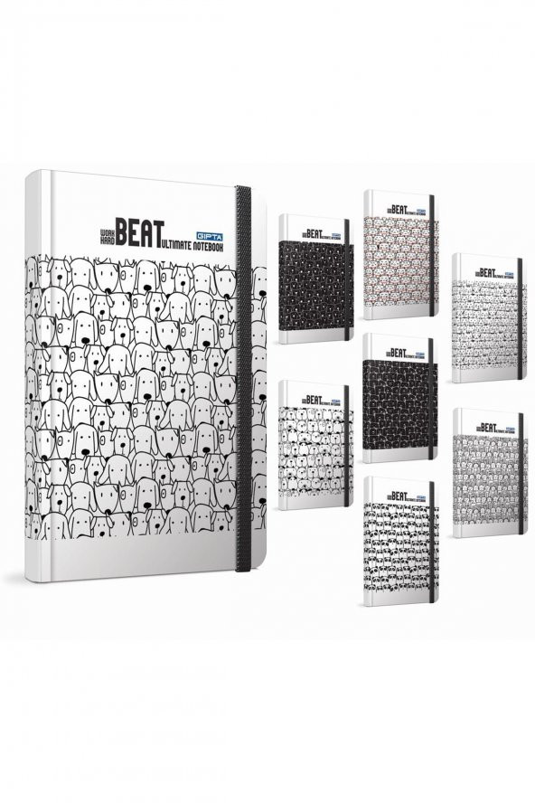 Beat Iplik Dikiş Sert Kapak 120 Sayfa Çizgili Defter - 002562