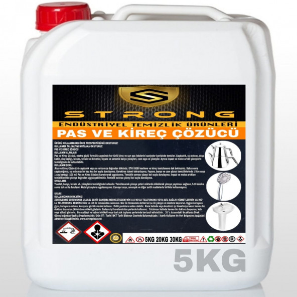STRONG PAS KİREÇ ÇÖZÜCÜ 5KG
