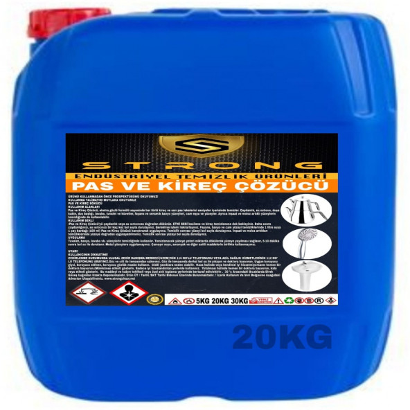 STRONG PAS KİREÇ ÇÖZÜCÜ 20KG