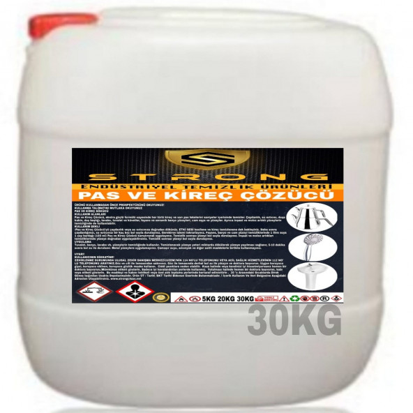 STRONG PAS KİREÇ ÇÖZÜCÜ 30KG