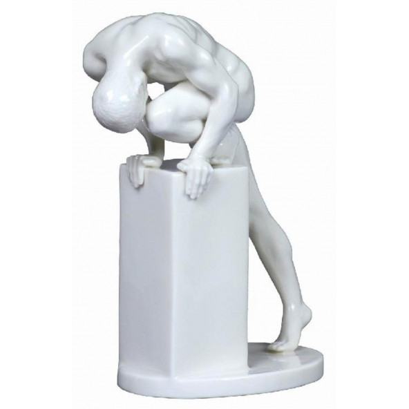 VERONESE BİBLOLAR - Wise Porselen-BODY PORSELEN-16,5-9,5-20,5 CM-jCP30061AB ürün görseli