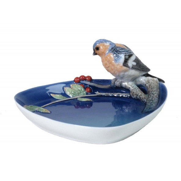 VERONESE BİBLOLAR - Wise Porselen-KUŞLU TABAK-14,5-13,5-6 CM-JAP20303AB ürün görseli