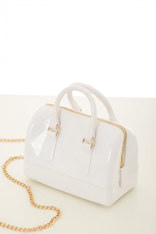 Kadın El Ve Omuz Çantası Küçük Boy Zincirli - 7