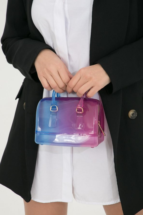 Kadın El Ve Omuz Çantası Küçük Boy Zincirli - 4