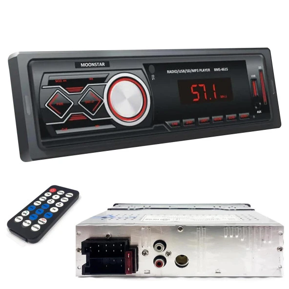 MOONSTAR OTO TEYP 4X50W BT/USB/SD/FM/AUX  BMS-4203