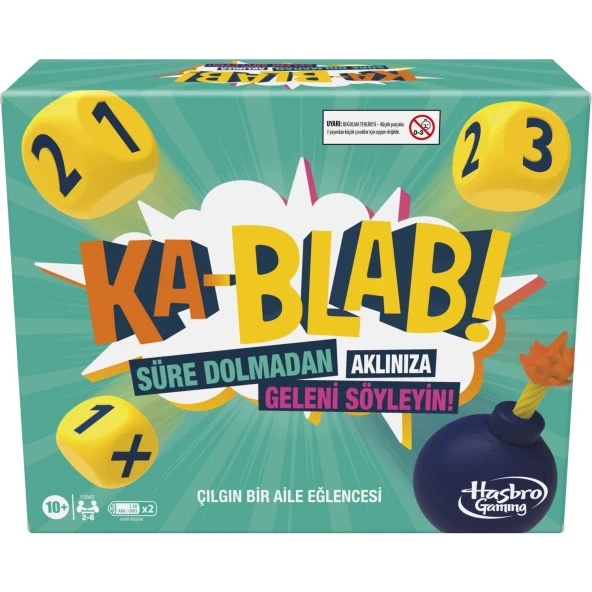 Hasbro Games Ka-blab 2-6 Oyunculu Kutu Oyunu