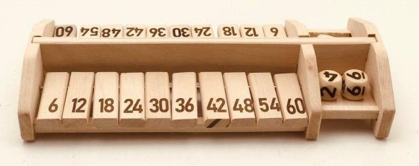 Renkli Oyun Çarpım Tablosu Oyunu 6 Lar 2 Kişilik - 2