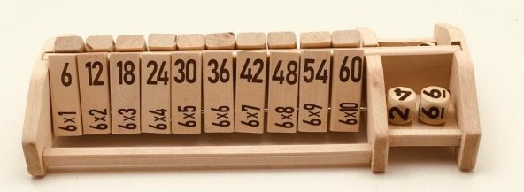 Renkli Oyun Çarpım Tablosu Oyunu 6 Lar 2 Kişilik - 3
