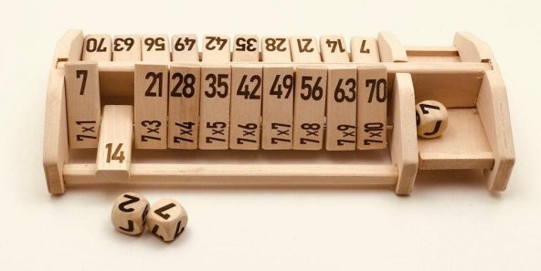 Renkli Oyun Çarpım Tablosu Oyunu 7 Ler 2 Kişilik - 3