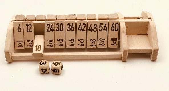 Renkli Oyun Çarpım Tablosu Oyunu 6 Lar 2 Kişilik - 4