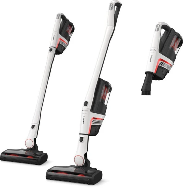 Miele Triflex HX1 SMUL1 Kablosuz Şarjlı Dik Süpürge Lotus Beyaz