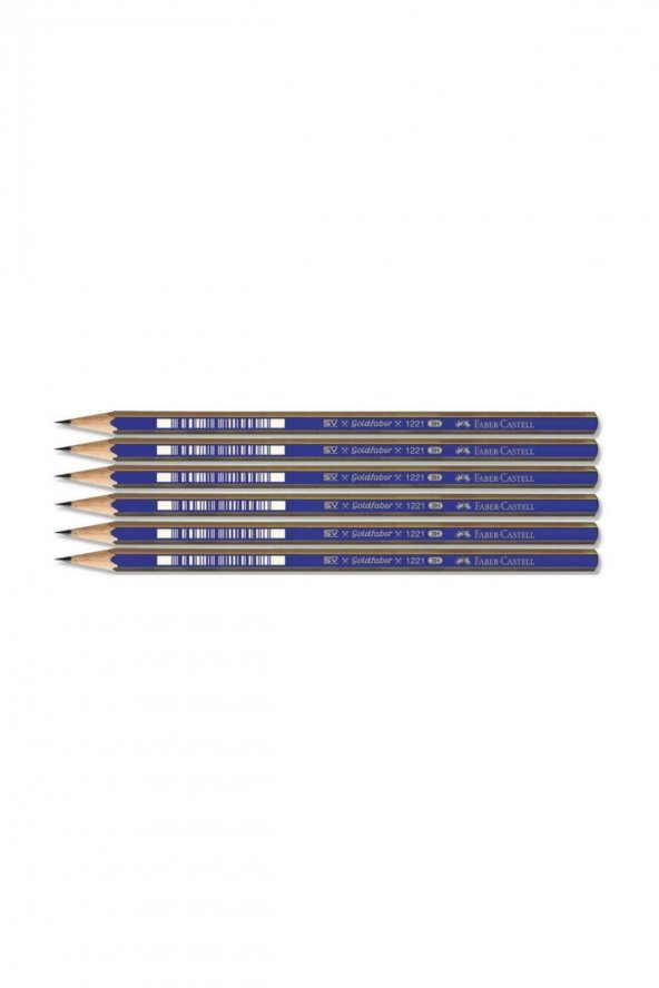 1221 Dereceli Resim Kalemi 2h 6 Lı Paket - 1