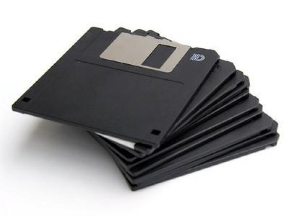 3.5" 1.44 Mb 10 lu Paket MF2HD Kutusuz Poşetli Floppy Disket - 2