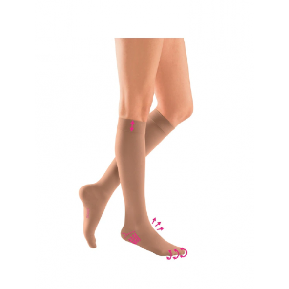 Medi Mediven Plus Diz Altı Burnu Açık Varis Çorabı (CCL3) - 5