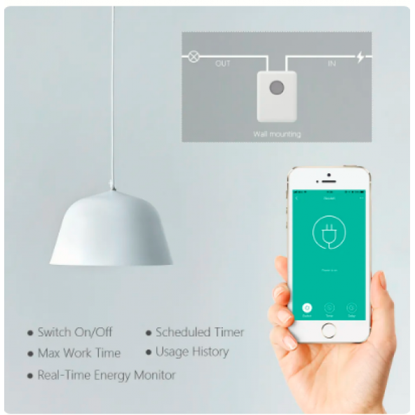 Yeni BroadLink SCB1E akıllı WiFi modülü 16A ölçüm anahtarı Alexa ve Google asistan ile çalışır - 4