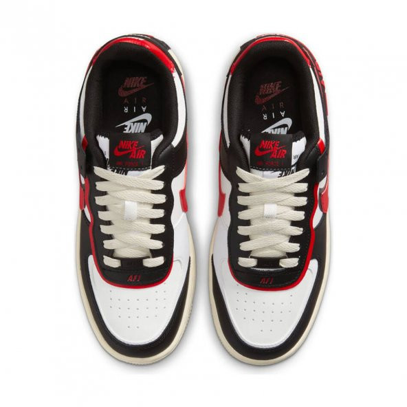 Nike AF1 Shadow Kadın Siyah/Beyaz Renk Sneaker Ayakkabı - 1