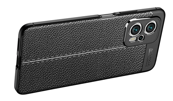 Xiaomi Poco X4 GT Kılıf Zore Niss Deri Desenli Silikon Kılıf - Resim 11