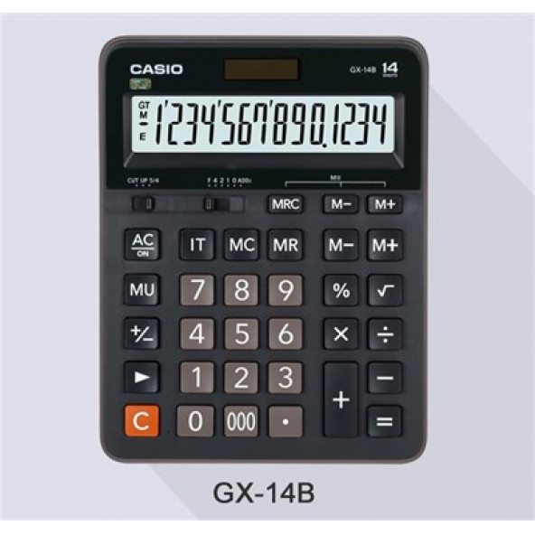 Casio GX-14B  Masaüstü Hesap Makinesi