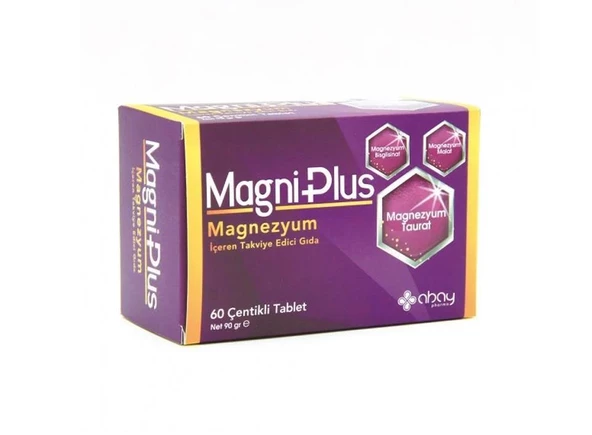 Magni Plus Magnezyum 60 Tablet