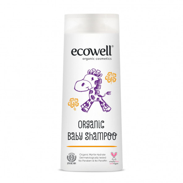 Ecowell Organik Bebe Şampuanı 300 ml