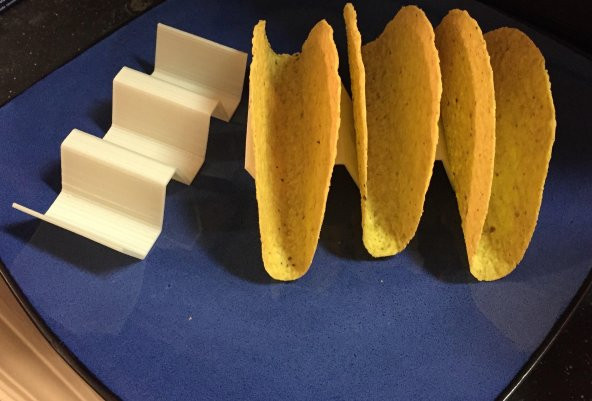 Taco Tako Waffle  Kabuk Tutucu Mutfak Organizeri Düzünleyici - 2