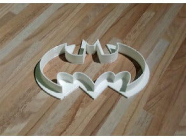 Batman Kurabiye Kesici Kesme Aparatı Hamur Kalıbı Bisküvi Kalıp