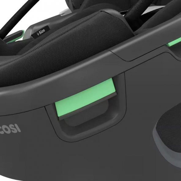 Maxi-Cosi Coral 360 Dönebilir Yatabilir 2si Bir Arada Modüler Ana Kucağı ve Oto Koltuğu Essential Black - 11
