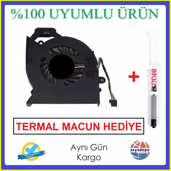 Hp Pavilion DV7-6130EZ , DV7-6199US Fan Cpu işlemci Fanı