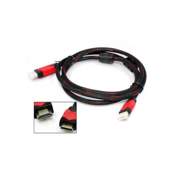 Örgülü Hdmi Kablo 1.5 M. Fullhd - 2