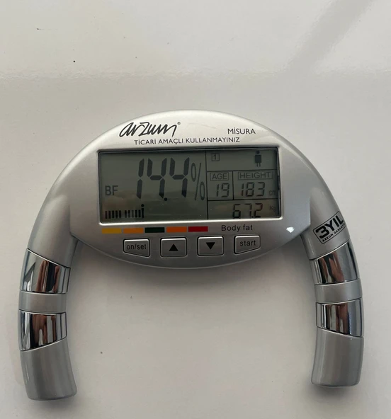 MİSURA Arzum AR-528 Vucut Yağ ve Su Ölçme Cihazı - 2