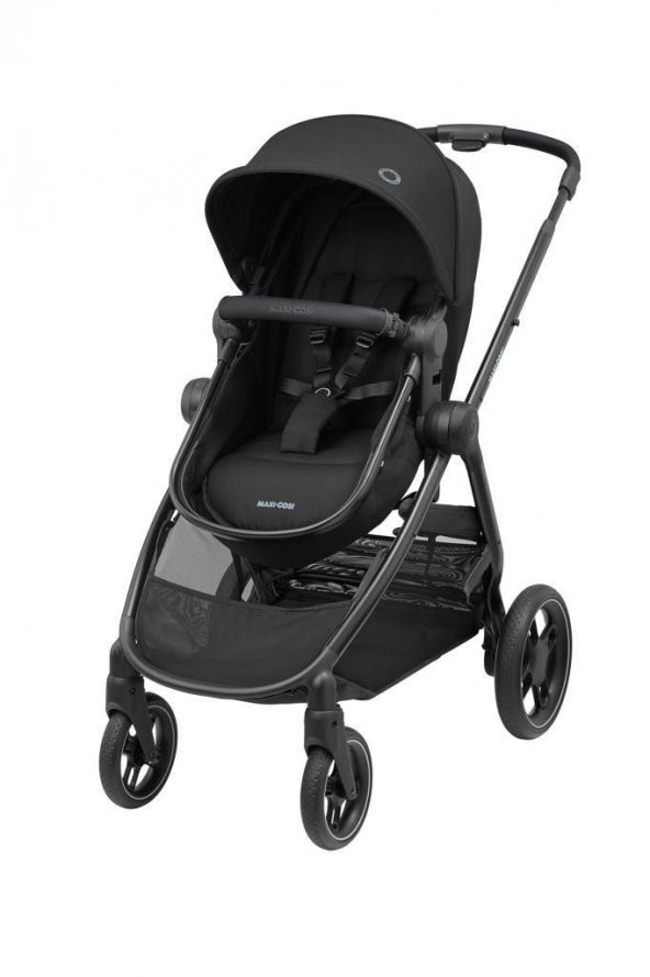 Maxi-Cosi Zelia3-Coral 360 Modüler Ana Kucaklı Çift Yönlü Seyahat Sistem Bebek Arabası Essential Black - 2