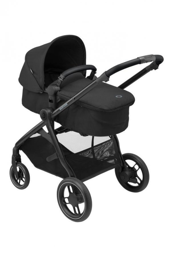 Maxi-Cosi Zelia3-Coral 360 Modüler Ana Kucaklı Çift Yönlü Seyahat Sistem Bebek Arabası Essential Black - 5