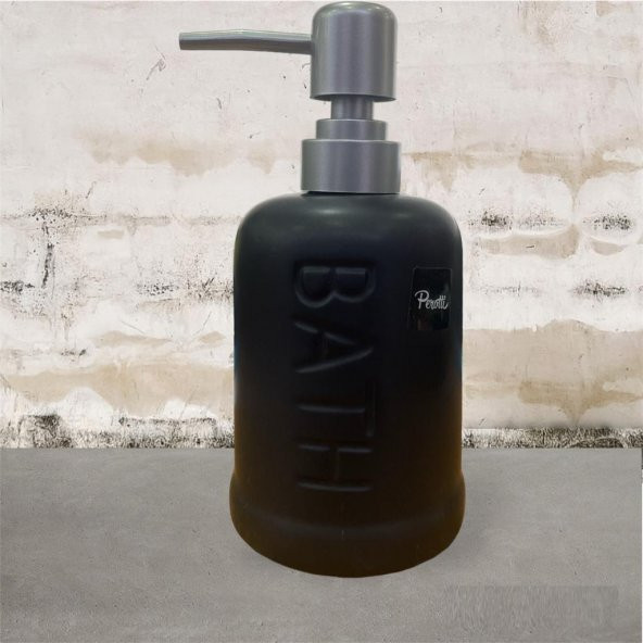 Perotti Largo Dev Sıvı Sabunluk Siyah 13905 - 3
