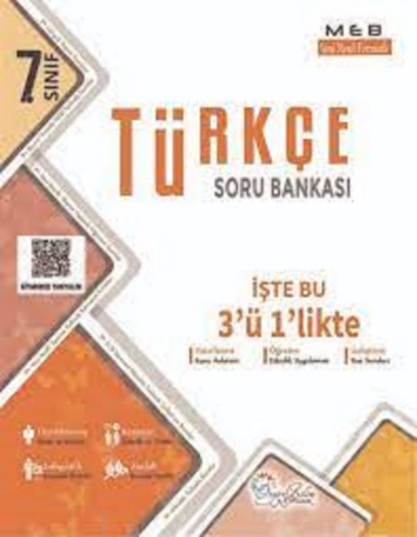 ÖZGÜN BİLİM YAYINLARI 7.SINIF TÜRKÇE SORU BANKASI
