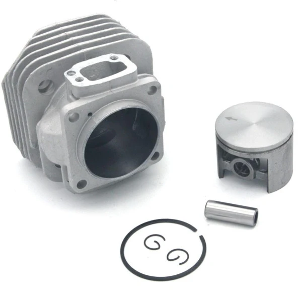 Kmtmak Husqvarna 268 Motorlu Testere Silindir Piston Set-Nikasil Kaplama 50mm(ALP PİSTONLU )Kesim Motoru Gömlek Piston - 4
