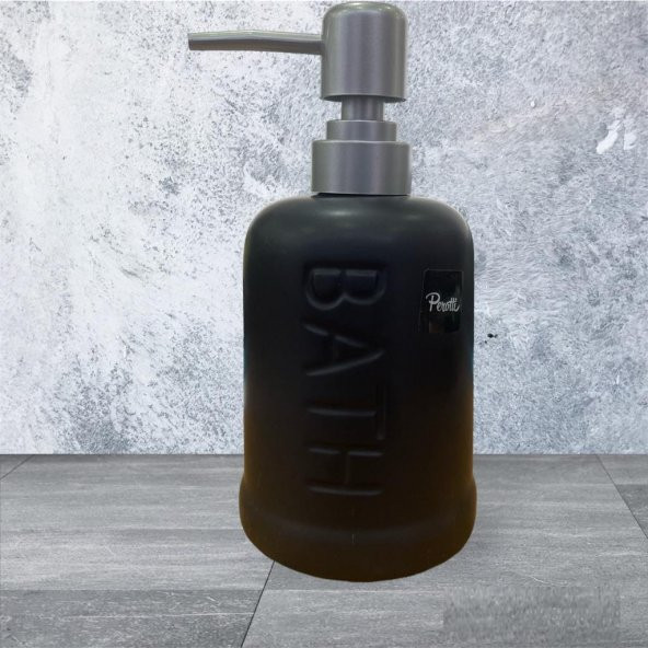 Perotti Well Yuvarlak Sıvı Sabunluk Füme 13905 - 2