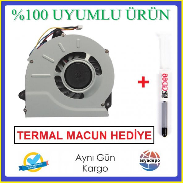 Lenovo EG75080S2-C010-S9A Fan Cpu işlemci Fanı