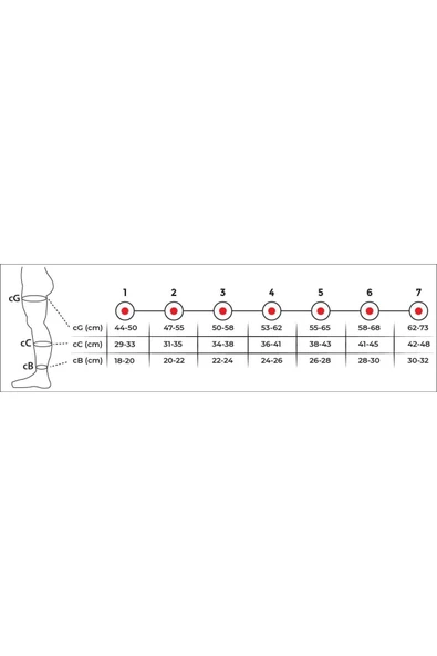 DİZ ALTI VARİS ÇORABI YÜKSEK BASINÇ AÇIK BURUN VARİTEKS 902 - 4
