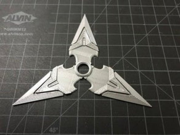 Overwatch Karakteri Genji Shuriken Yıldız Bıçakları Oyuncak