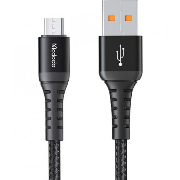 Mcdodo CA-2280 Micro USB Hızlı Data-Şarj Kablosu 0.2m-Siyah - 2