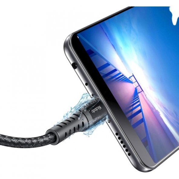 Mcdodo CA-2280 Micro USB Hızlı Data-Şarj Kablosu 0.2m-Siyah - 4