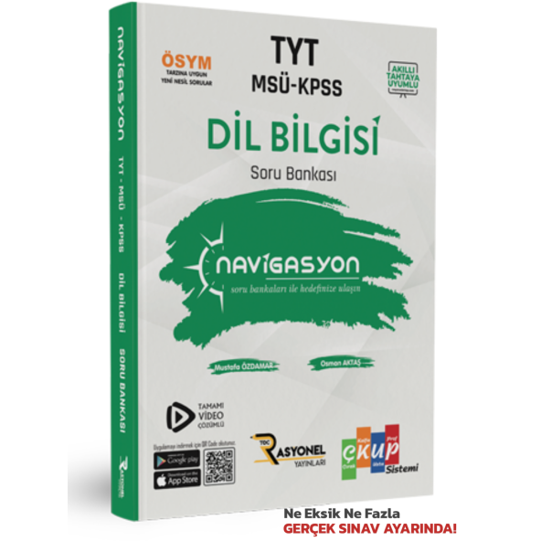 TYT-MSÜ-KPSS Dil Bilgisi Soru Bankası