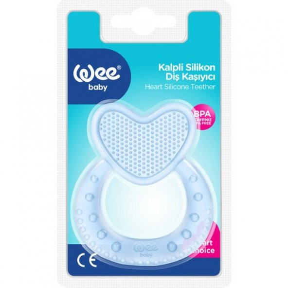 Wee Baby Kalpli Silikon Diş Kaşıyıcı - Resim 2