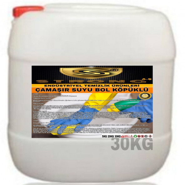 STRONG KÖPÜKLÜ ÇAMAŞIR SUYU 30KG