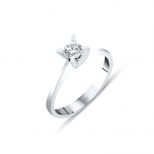 Pırlanta Tektaş Yüzük - Resim 3