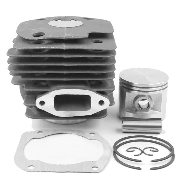 Kmtmak Husqvarna 365 Motorlu Testere Silindir Piston Nikasil Kaplama Conta 48mm(ALP PİSTONLU) Kesim Motoru Gömlek piston - 2