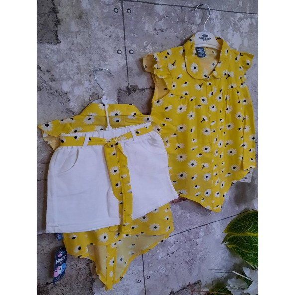NAZAR 23372 PAPATYA DES VİSKON KIZ TAKIM - 3